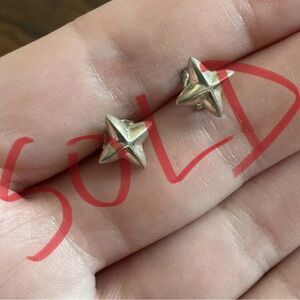 Tiffany & Co Sirius Star Earrings Silver